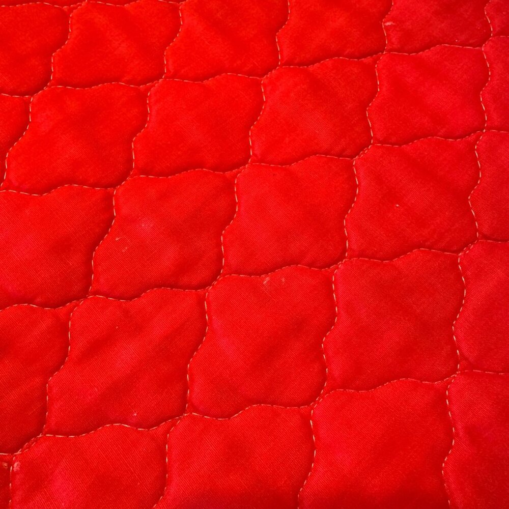 Strawberry Shortcake Vintage 80s Handmade Quilted Placemats Set of 2 16" - Picture 5 of 8